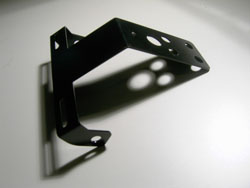 Black Powder Coated Bracket